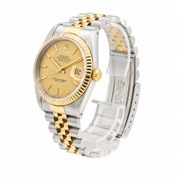 Rolex Datejust 36MM 16233 Linen Dial Two-Tone Watch